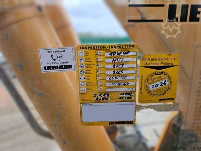 Mobilbagger LIEBHERR A 904-2 C Litronic mit fahrbarer Kabine, Klima