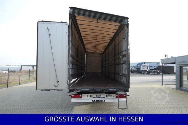 Open semitrailer with tarp SCHMITZ CARGOBULL Mega Varios 3,05m Innen neue Plane ยค395.-mt
