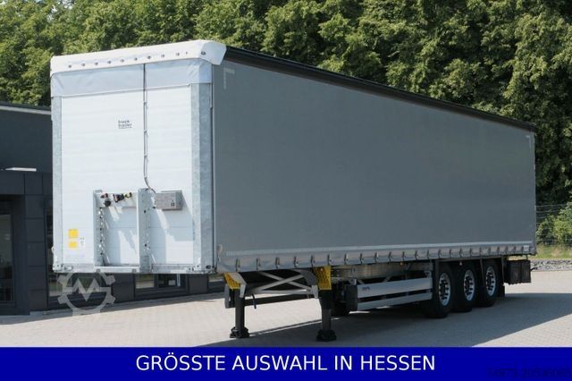 Auflieger mit Pritsche & Plane SCHMITZ CARGOBULL 2 Liftachsen RSAB LED Code XL + Getränke ¤329.-m