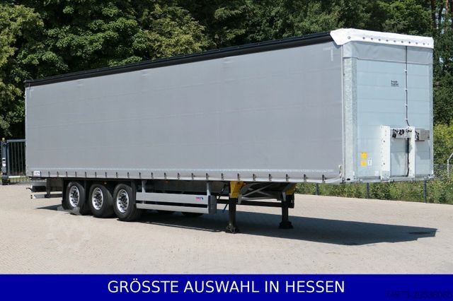 Auflieger mit Pritsche & Plane SCHMITZ CARGOBULL 2 Liftachsen RSAB LED Code XL + Getränke ¤329.-m