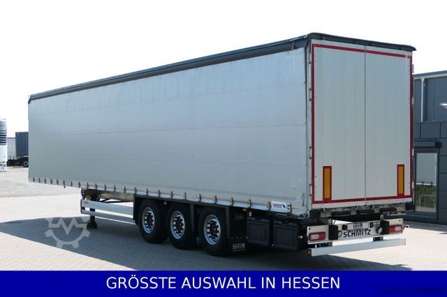 Auflieger mit Pritsche & Plane SCHMITZ CARGOBULL 2 Liftachsen RSAB LED Code XL + Getränke ¤329.-m