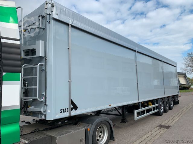 Walking floor semitrailer STAS bioSTAR 90,6 cbm