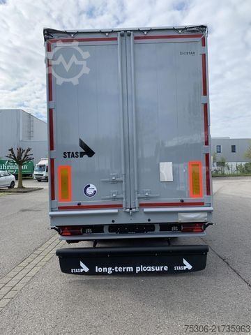 Walking floor semitrailer STAS bioSTAR 90,6 cbm
