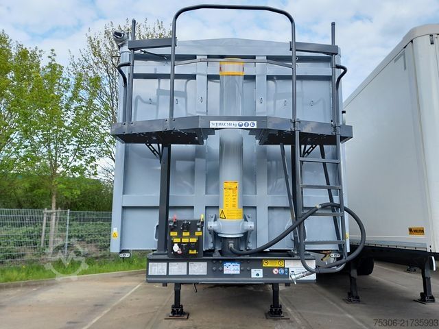 Tipper semitrailer STAS agroSTAR 60,9 cbm