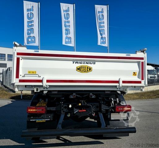 Three-sided tipper truck MAN TGM 18.320 / 4x2 / Meiller / Kipper /Klima/Neu