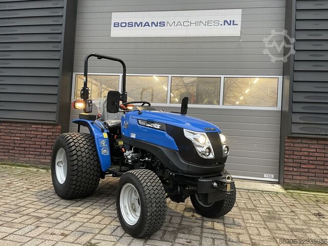 Solis 16 mini tractor NEW 5-year WARRANTY, with optional turf tires SOLIS 16 minitractor NIEUW 5 jaar GARANTIE optie gazonbaden
