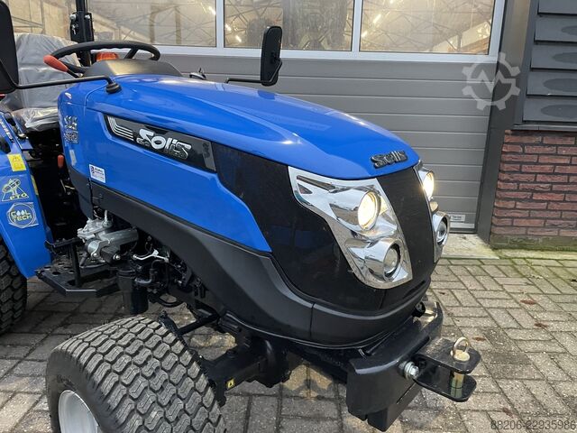 Solis 16 mini tractor NEW 5-year WARRANTY, with optional turf tires SOLIS 16 minitractor NIEUW 5 jaar GARANTIE optie gazonbaden