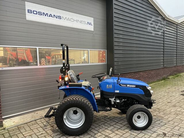 Solis 16 mini tractor NEW 5-year WARRANTY, with optional turf tires SOLIS 16 minitractor NIEUW 5 jaar GARANTIE optie gazonbaden
