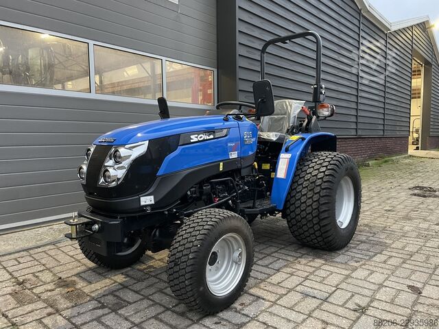 Solis 16 mini tractor NEW 5-year WARRANTY, with optional turf tires SOLIS 16 minitractor NIEUW 5 jaar GARANTIE optie gazonbaden
