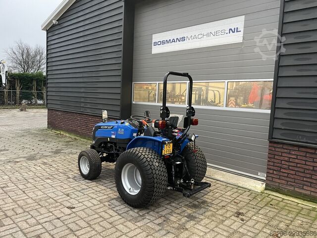 Solis 16 mini tractor NEW 5-year WARRANTY, with optional turf tires SOLIS 16 minitractor NIEUW 5 jaar GARANTIE optie gazonbaden