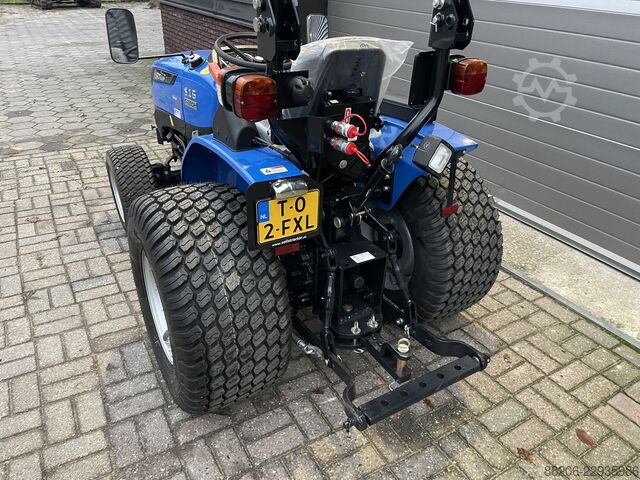 Solis 16 mini tractor NEW 5-year WARRANTY, with optional turf tires SOLIS 16 minitractor NIEUW 5 jaar GARANTIE optie gazonbaden