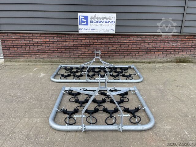 Pasture harrow for mini tractor 1.4 / 2 / 2.5 m NEW WEIDESLEEP minitractor 1.4 / 2 / 2.5 m NIEUW