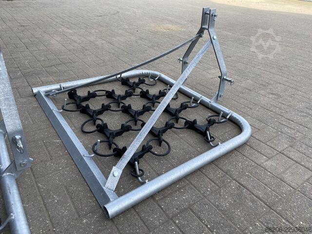 Pasture harrow for mini tractor 1.4 / 2 / 2.5 m NEW WEIDESLEEP minitractor 1.4 / 2 / 2.5 m NIEUW