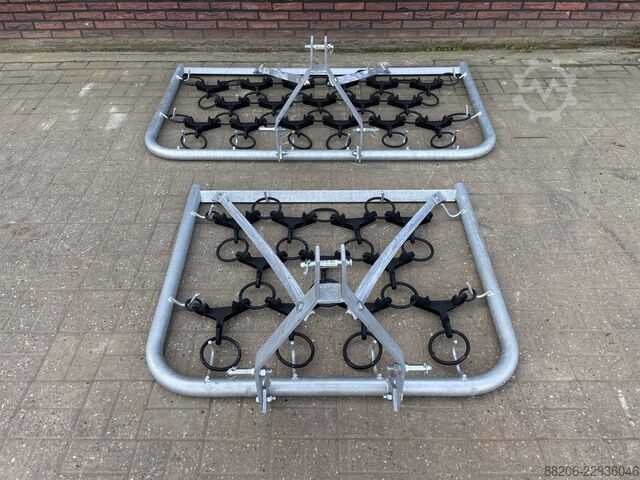 Pasture harrow for mini tractor 1.4 / 2 / 2.5 m NEW WEIDESLEEP minitractor 1.4 / 2 / 2.5 m NIEUW