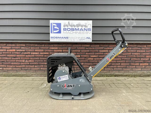 Giant GPR3558D vibratory plate NEW GIANT GPR3558D trilplaat NIEUW