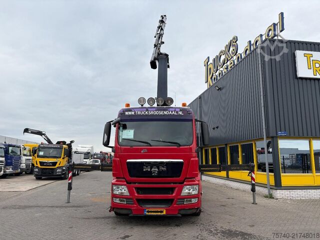 Crane MAN TGS 26.440 6X2-4 BL + HIAB 322 EP-5 HIDUO + REM...
