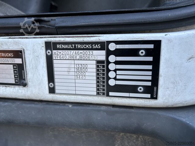 Koffer Renault D 250 / 12 Ton / Gearbox - Getriebe Problem / 4...