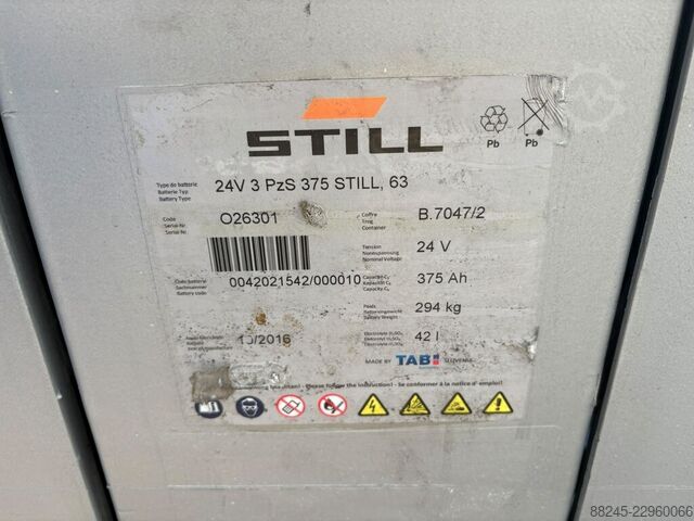 VS-23138 Electric triplex stacker Still STILL EXV SF 14