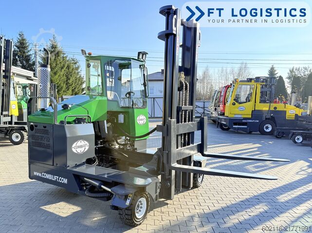 4-way forklift Combilift C5000L GAS DUPLEX 4100 POSITIONER CABIN
