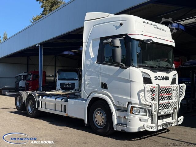 Chassis cab Scania R580 V8 NGS 6x2, Retarder, Standclima, Bullbar,...