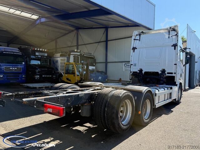Chassis cab Scania R580 V8 NGS 6x2, Retarder, Standclima, Bullbar,...
