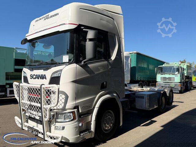 Chassis cab Scania R580 V8 NGS 6x2, Retarder, Standclima, Bullbar,...