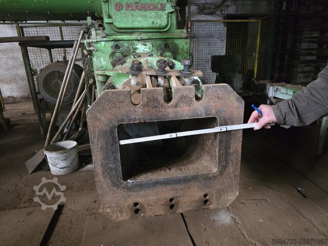 Extrusion press with mixer HANDLE PZG 56 A/50