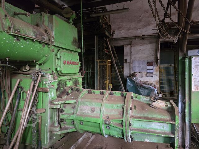 Extrusion press with mixer HANDLE PZG 56 A/50