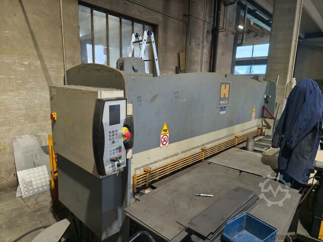 HACO hydraulic guillotine shear 3000 x 6 HACO HSLX 3006