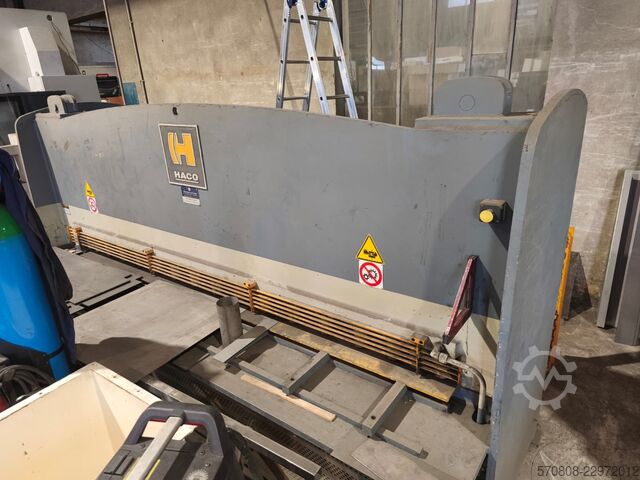 HACO hydraulic guillotine shear 3000 x 6 HACO HSLX 3006