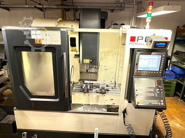 Vertical machining center POS Mill C 800 Kompakt