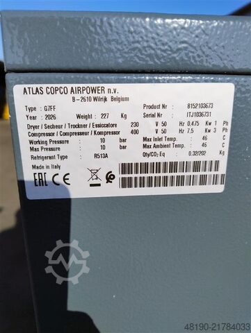 Screw compressor S016726 Atlas COPCO NOWA! G7FF