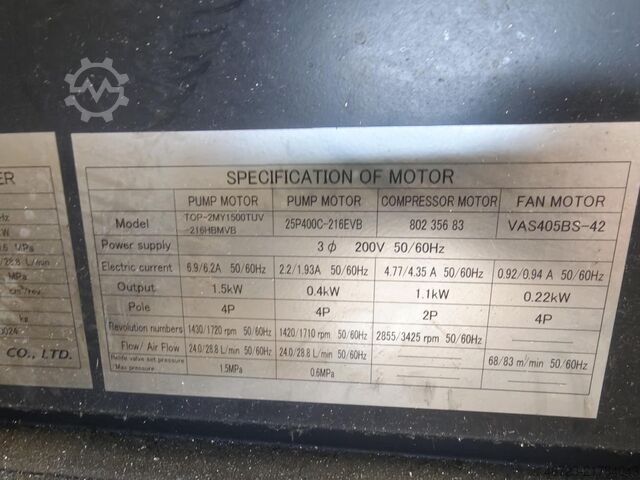 Vertical machining center MAZAK VTC Mazak VTC-800/30SR