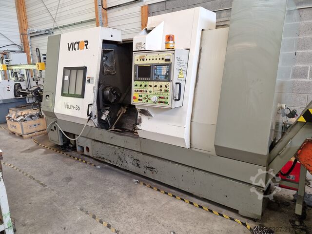 CNC lathe victor v turn 36