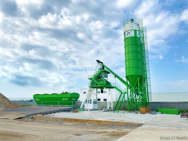 Concrete mixing plant / concrete plant FABO Concrete Batching Plant 110 m3 Compact Concrete Batching Plant