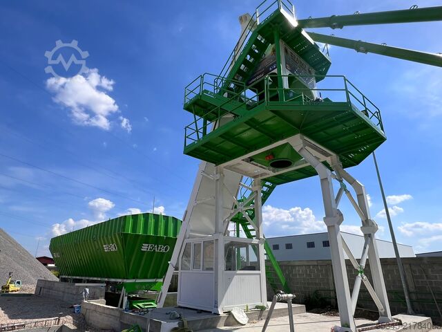 Concrete mixing plant / concrete plant FABO Concrete Batching Plant 110 m3 Compact Concrete Batching Plant