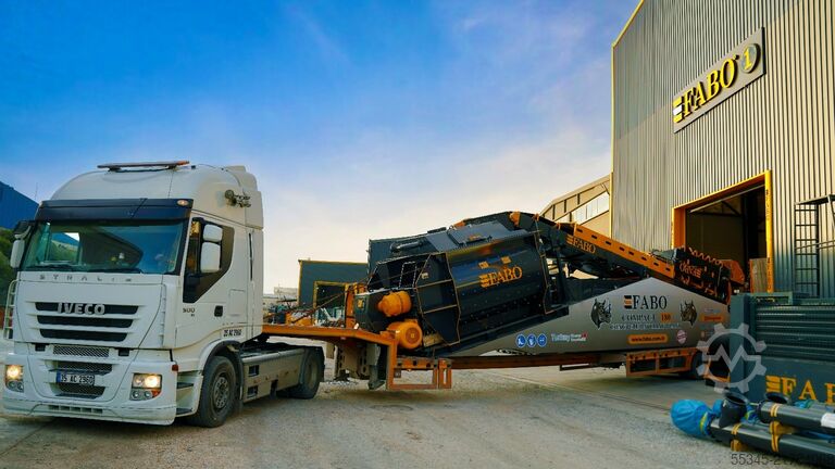 Concrete mixing plant / concrete plant FABO Concrete Batching Plant 180 m3 Compact Concrete Batching Plant