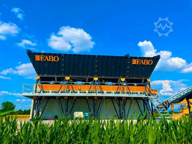 Concrete mixing plant / concrete plant FABO Concrete Batching Plant 60 M3/H Compact Concrete Batching Plant