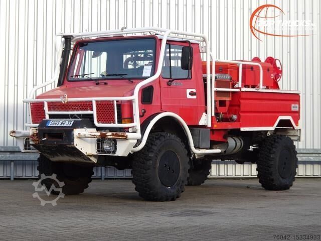 Feuerwehr/Rettung Mercedes-Benz Unimog 1550L37 4x4 Unimog U1550 L (437) 2.000ltr,
