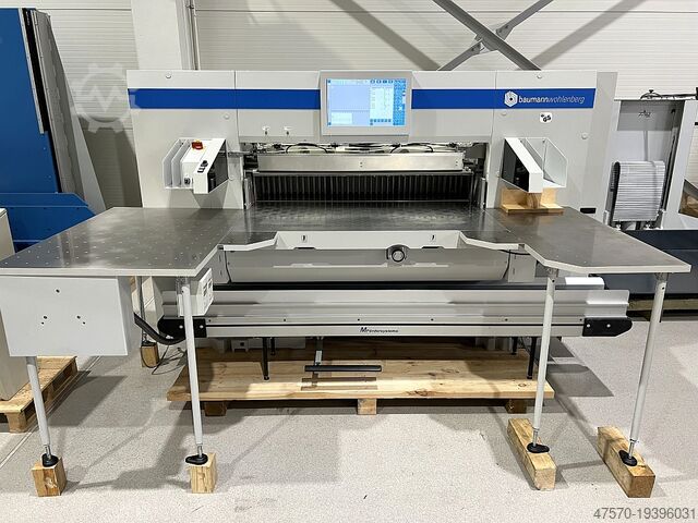 Paper cutting machine Baumann-Wohlenberg 132 TS ASE