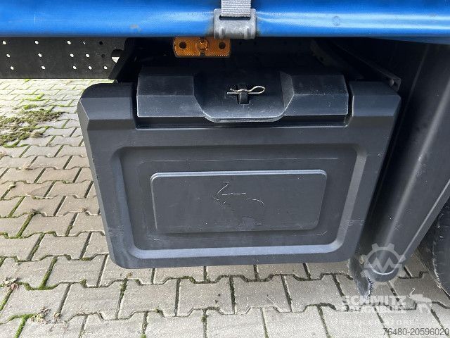 Auflieger mit Pritsche & Plane Schmitz Cargobull Schiebeplane Mega