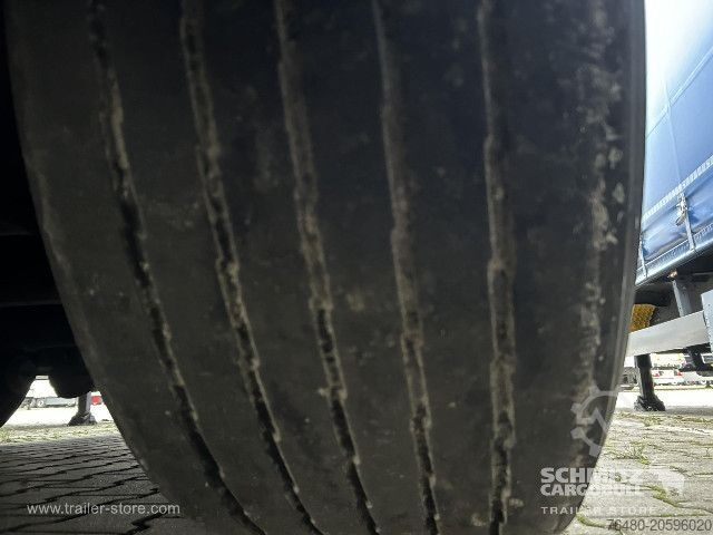 Auflieger mit Pritsche & Plane Schmitz Cargobull Schiebeplane Mega