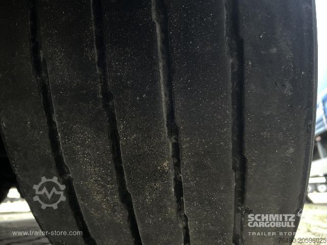 Auflieger mit Pritsche & Plane Schmitz Cargobull Schiebeplane Mega