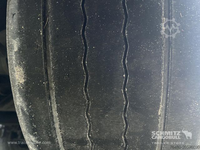 Auflieger mit Pritsche & Plane Schmitz Cargobull Schiebeplane Mega