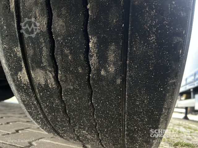 Auflieger mit Pritsche & Plane Schmitz Cargobull Schiebeplane Mega