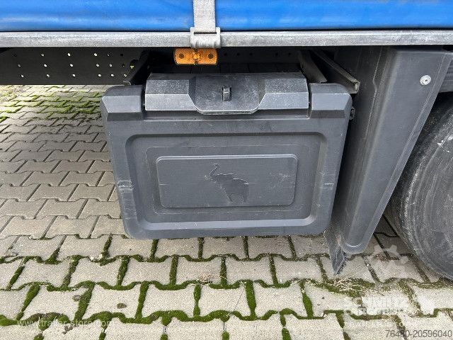 Auflieger mit Pritsche & Plane Schmitz Cargobull Schiebeplane Mega