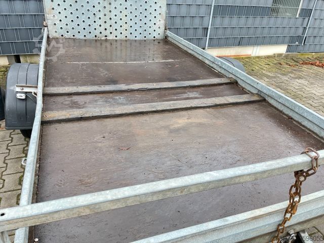 Arbeitsbühne Anhänger PONGRATZ Kipper 1500 kg L 3,65 m B1,9m Nutzlast 1205 kg