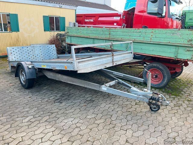 Arbeitsbühne Anhänger PONGRATZ Kipper 1500 kg L 3,65 m B1,9m Nutzlast 1205 kg