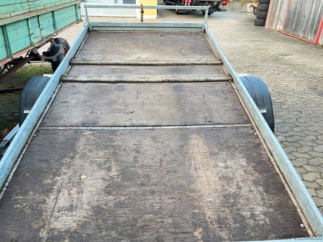 Arbeitsbühne Anhänger PONGRATZ Kipper 1500 kg L 3,65 m B1,9m Nutzlast 1205 kg