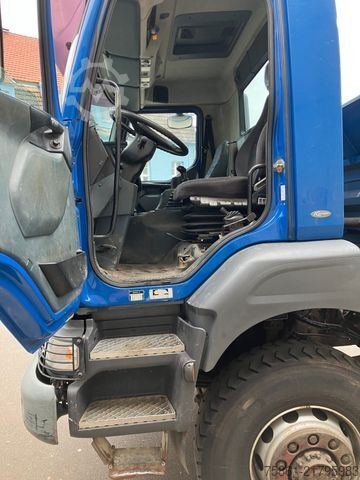 Tipper truck RENAULT Renault  260 4x4 Kipper Kran